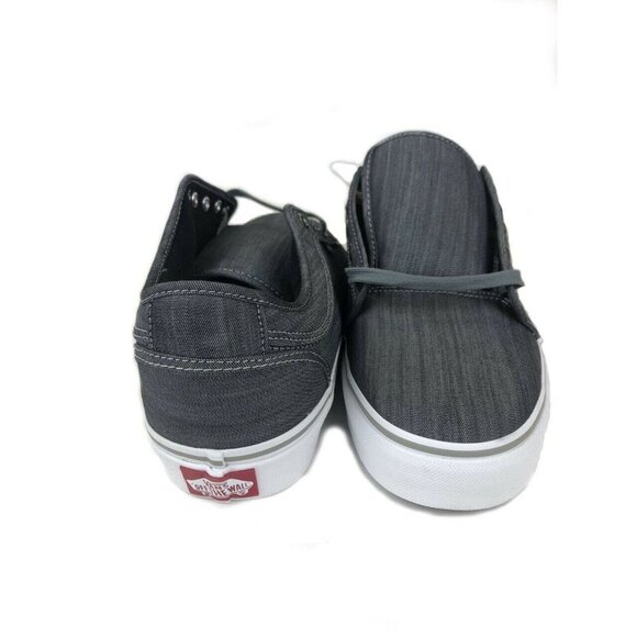 Vans Chukka Low Chambray Mens 8 M Grey Skateboarding Shoes Ultra Cush HD - Picture 7 of 7